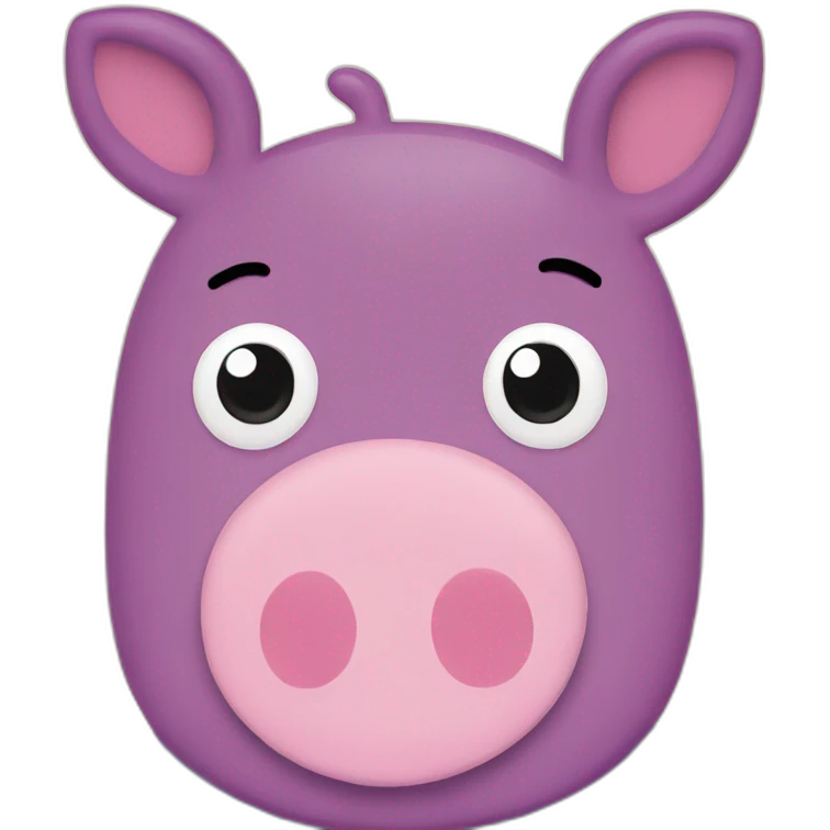 Peppa pig emoji