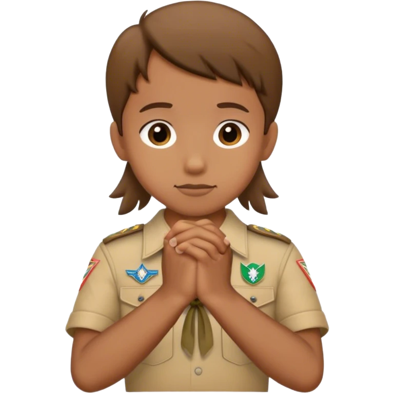La promesse scout (main) emoji