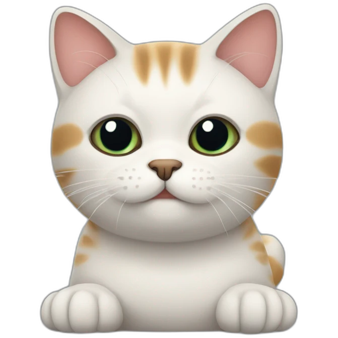 Gato pitufo emoji