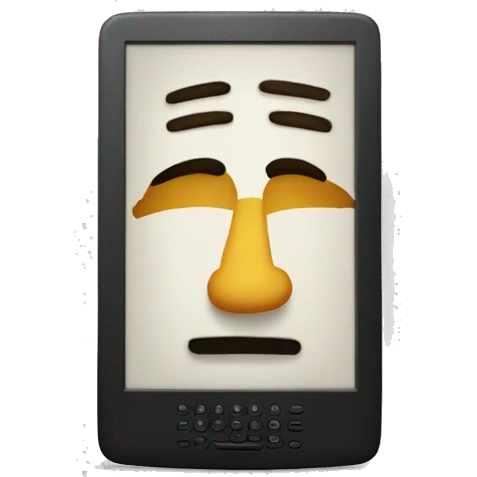 Kindle e-reader emoji