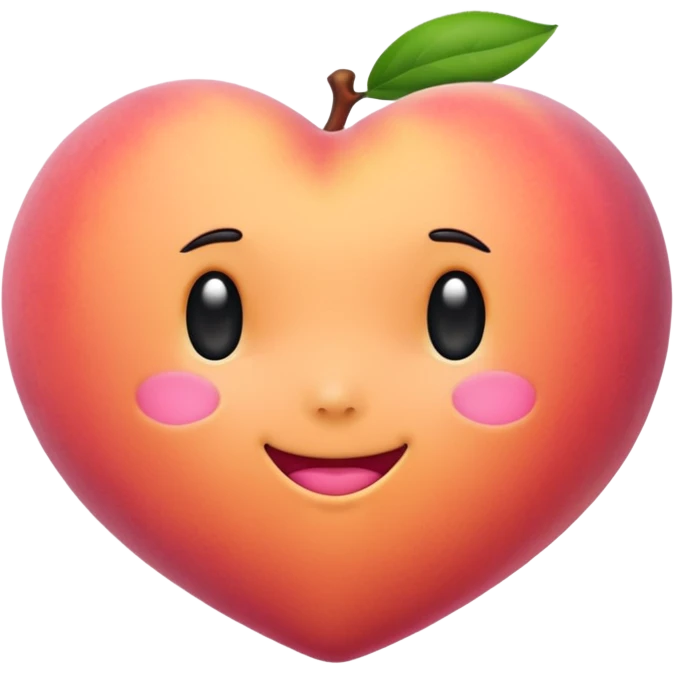 Peach emoji butt emoji
