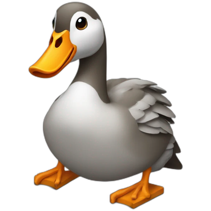Goose bench press  emoji