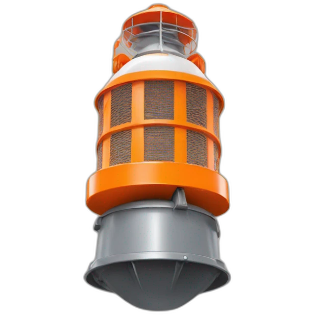 emergency siren color orange emoji