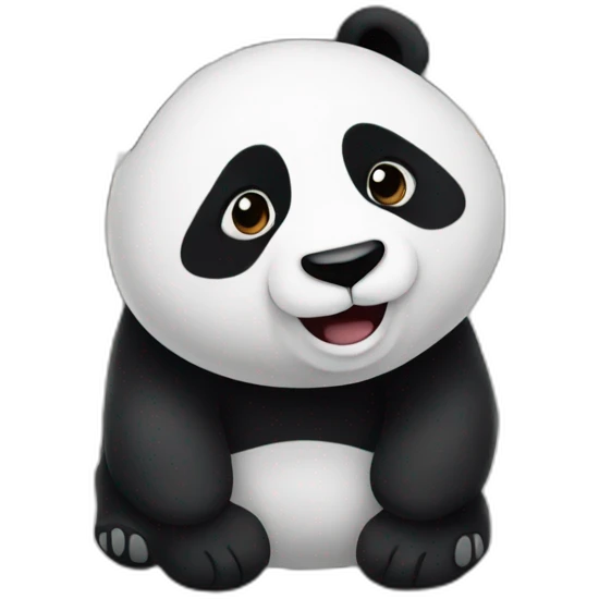 panda in the underground emoji
