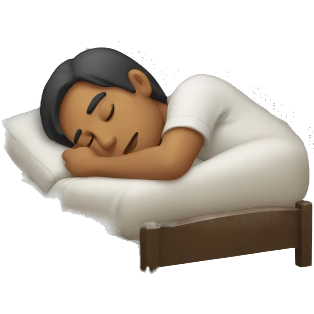 asleep human emoji