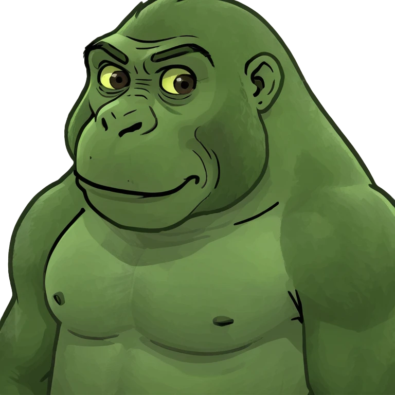 Gorilla emoji