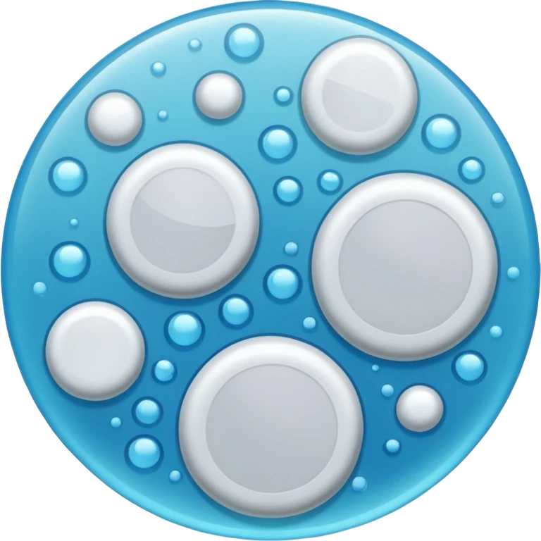 white effervescent tablet  emoji