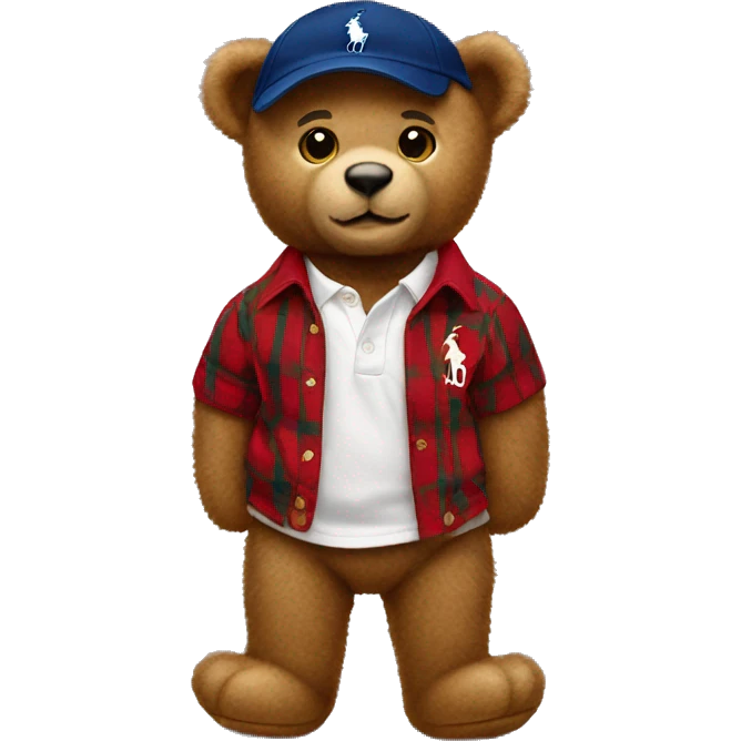 polo ralph lauren teddy bear emoji