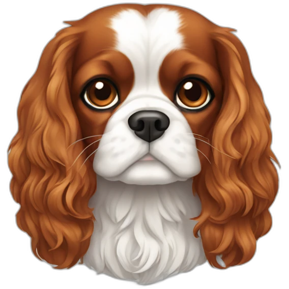 King Charles cavalier  emoji