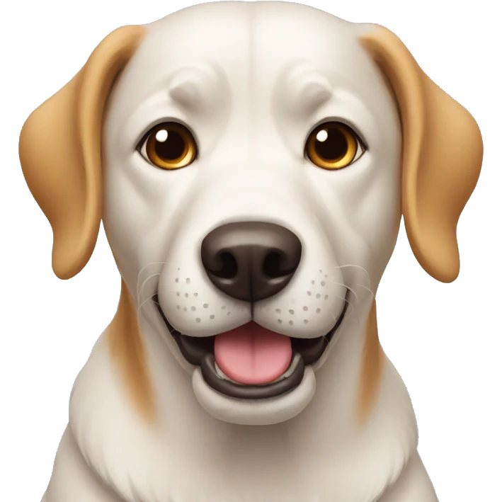 Funny dog  emoji