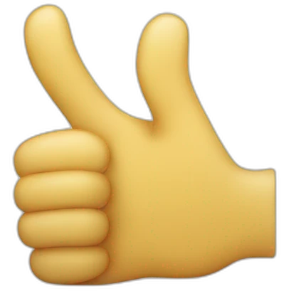 opera singer thumbs up emoji