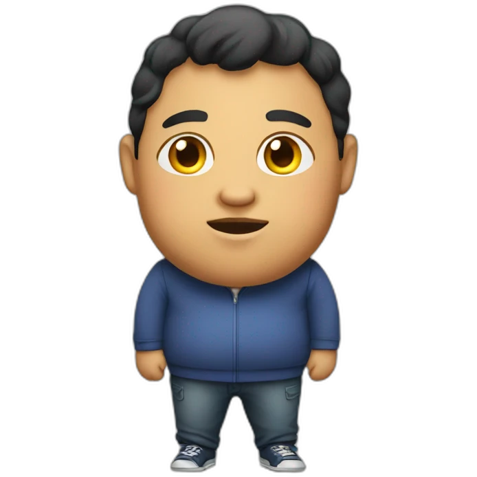 Fat boy emoji