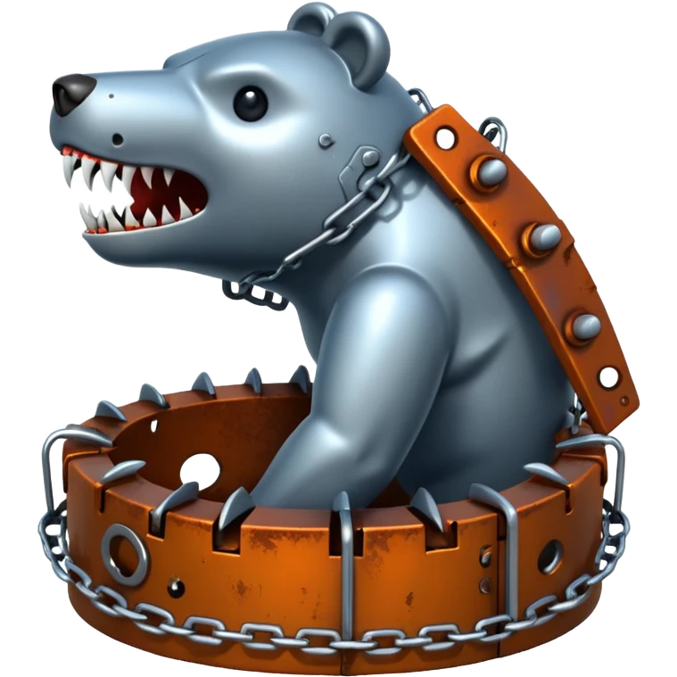 Bear trap emoji