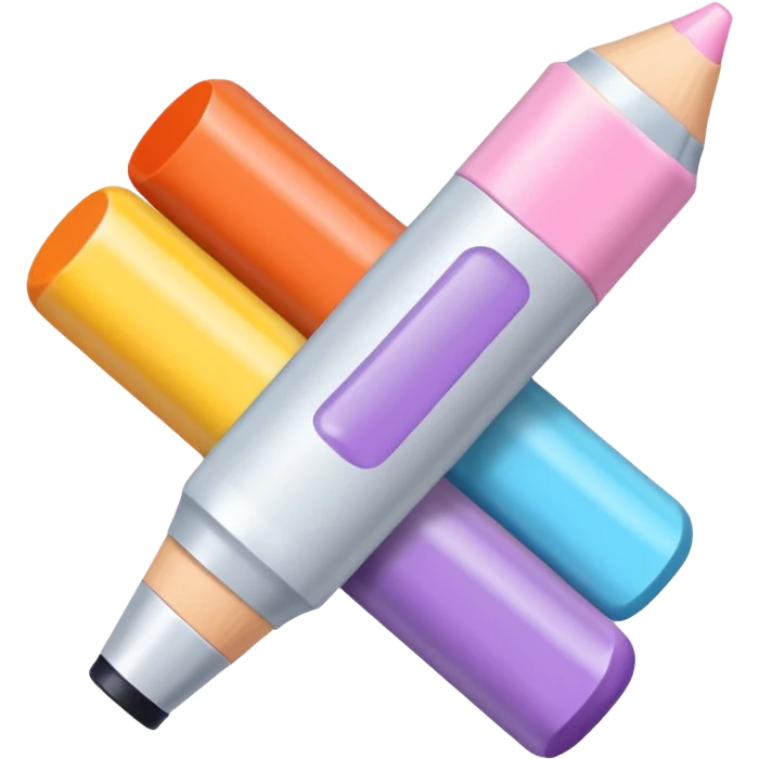 Pastel Copic markers  emoji