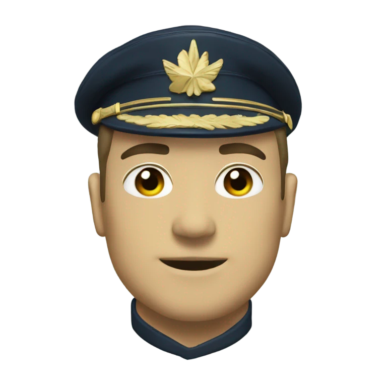 lieutenant rank badge emoji