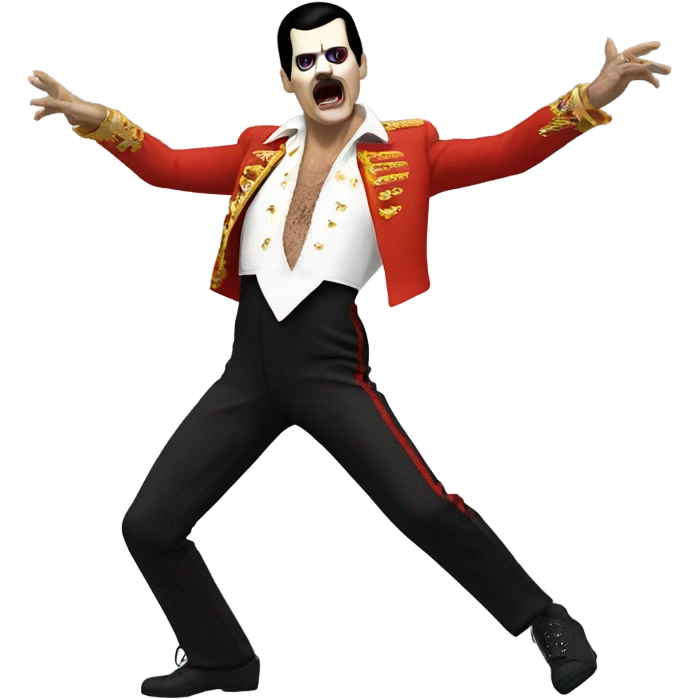 freddie mercury zombie dancing emoji