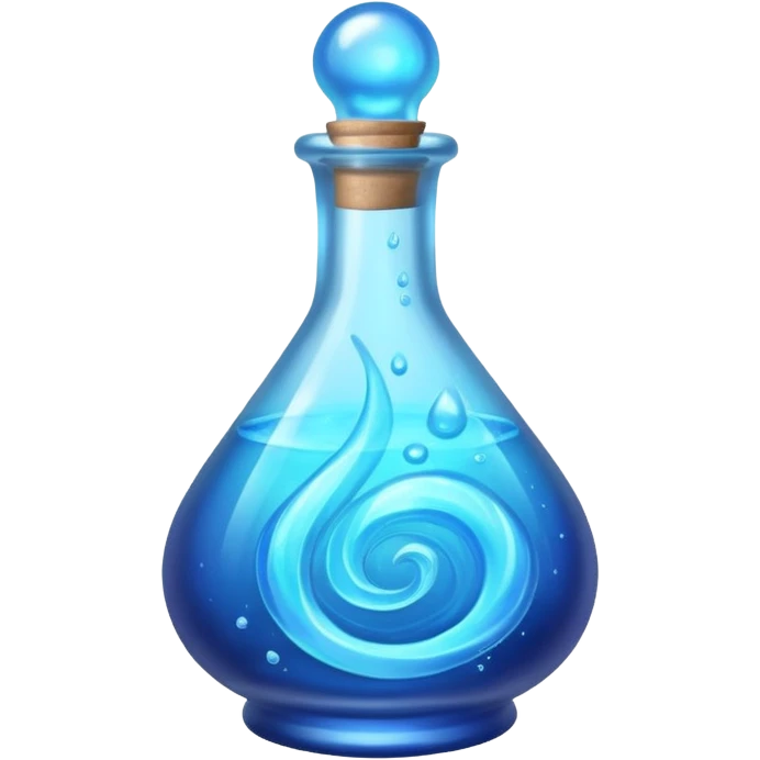 Blue mana potion emoji