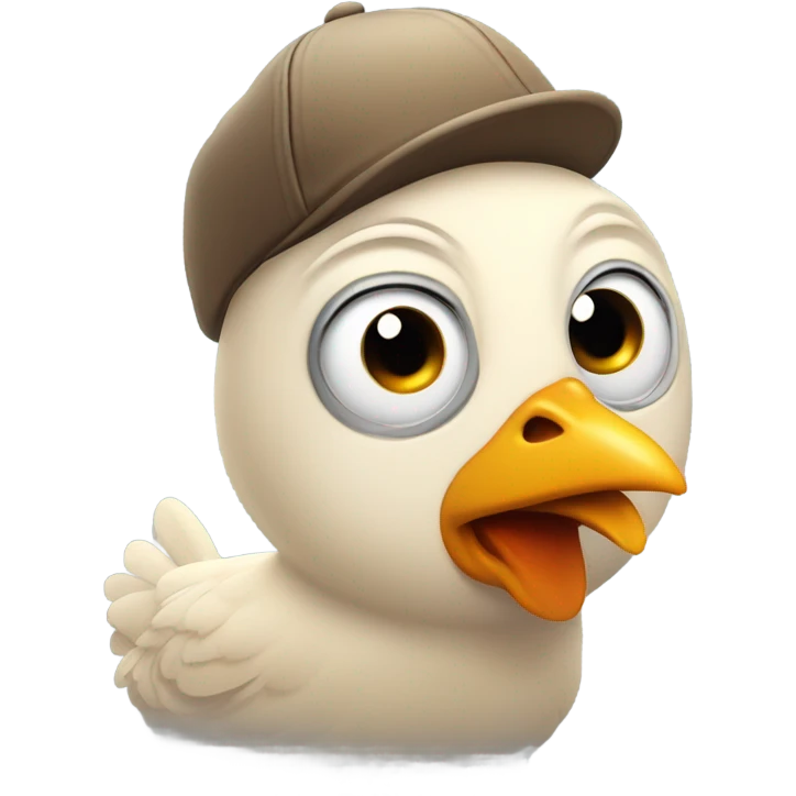 Chicken little emoji