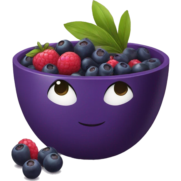 açaí bowl emoji