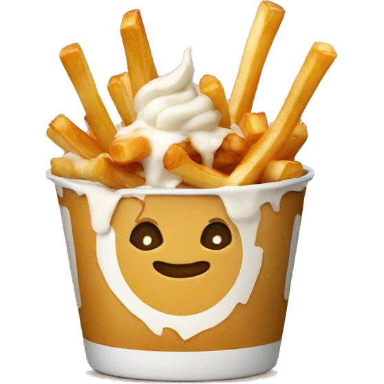 Poutine emoji