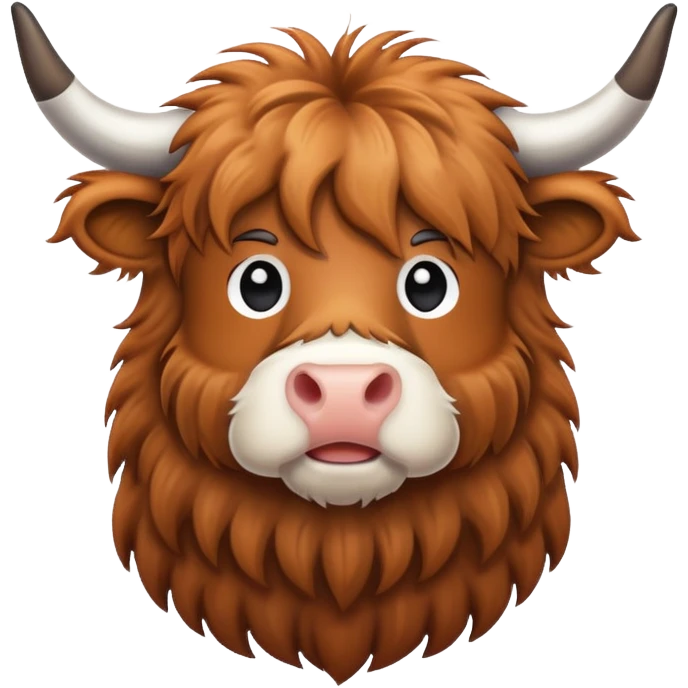 make a highland cow emoji emoji