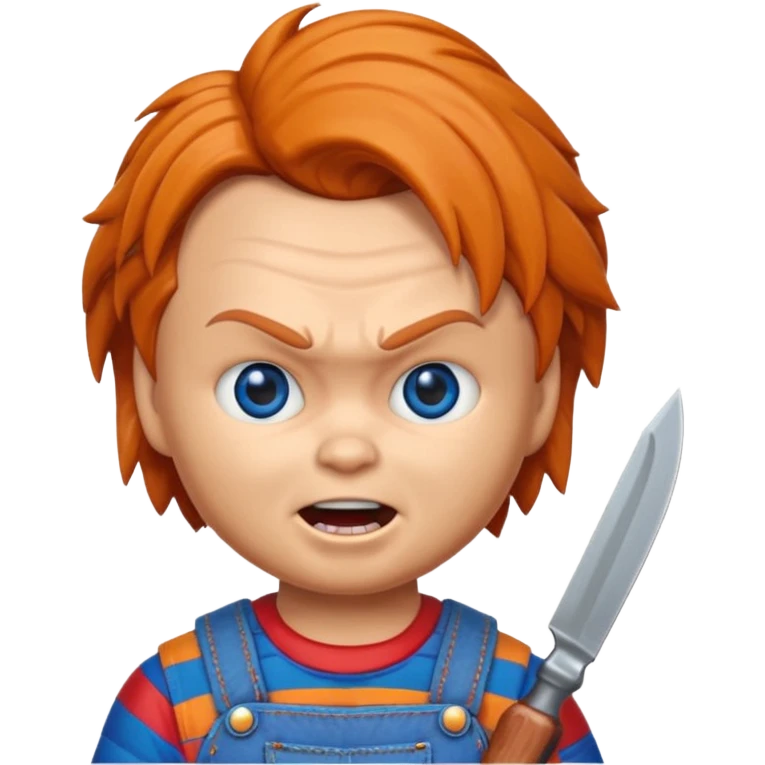 Un emojin de chuky emoji