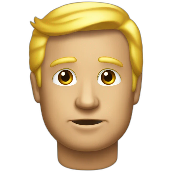 trump-baño-de-oro emoji