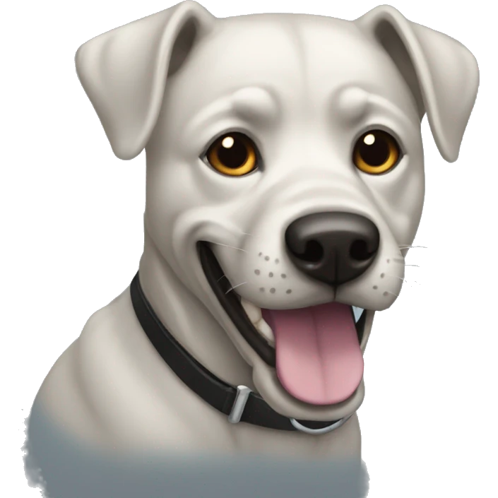Un perro negro  emoji