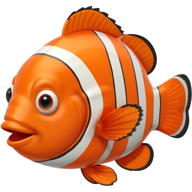 Creat me a clownfish emoji emoji