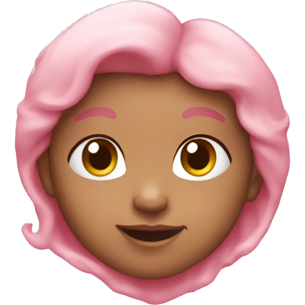 Baby pink heart emoji