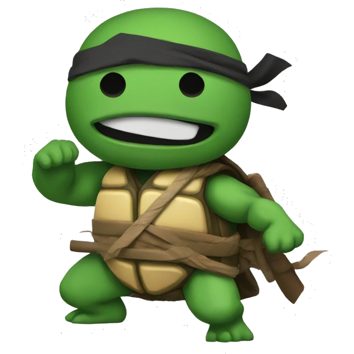 Tortue ninja  emoji