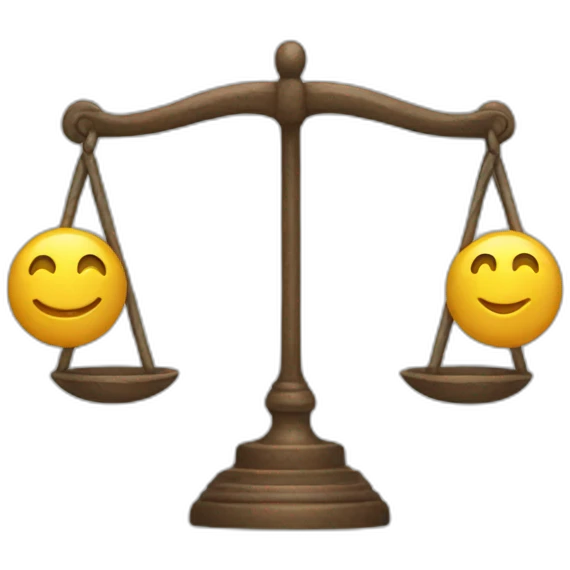 Balance emoji