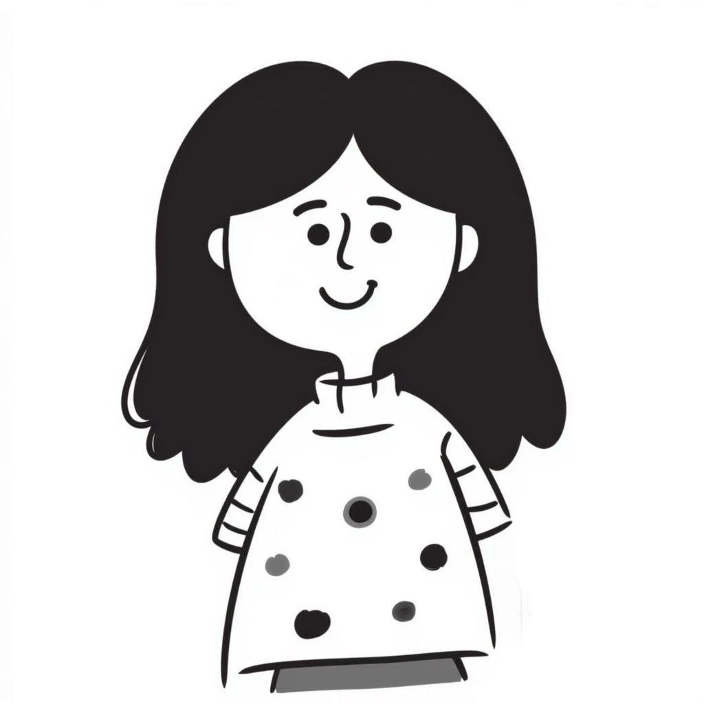 smiling girl emoji