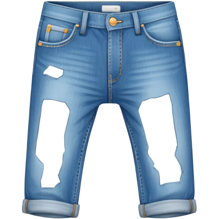 sky-blue jeans pant emoji