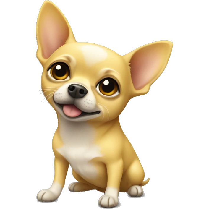 Yellow chihuahua emoji
