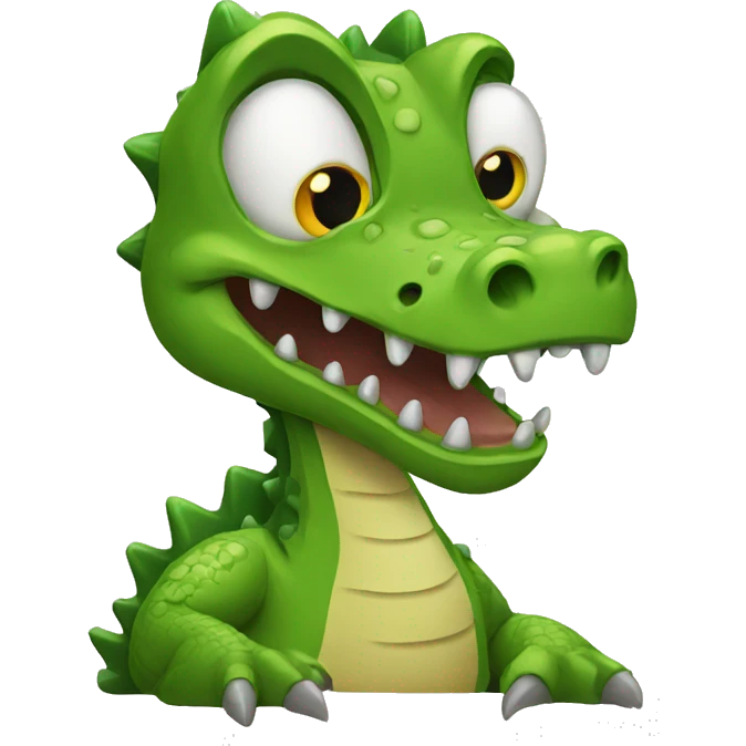 zombie alligator  emoji
