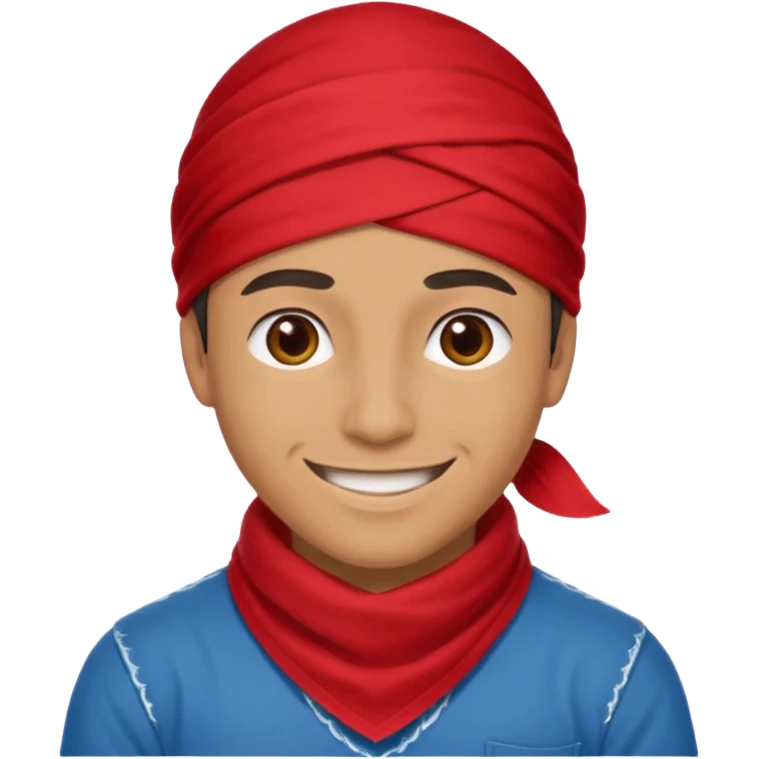 ricardo milos with red bandana emoji