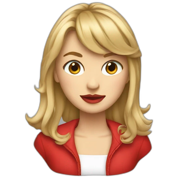 Red Taylor Swif emoji