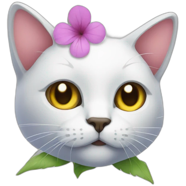 Flower Cat emoji
