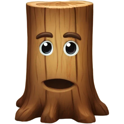 Wood emoji