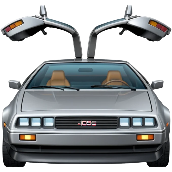 DeLorean emoji