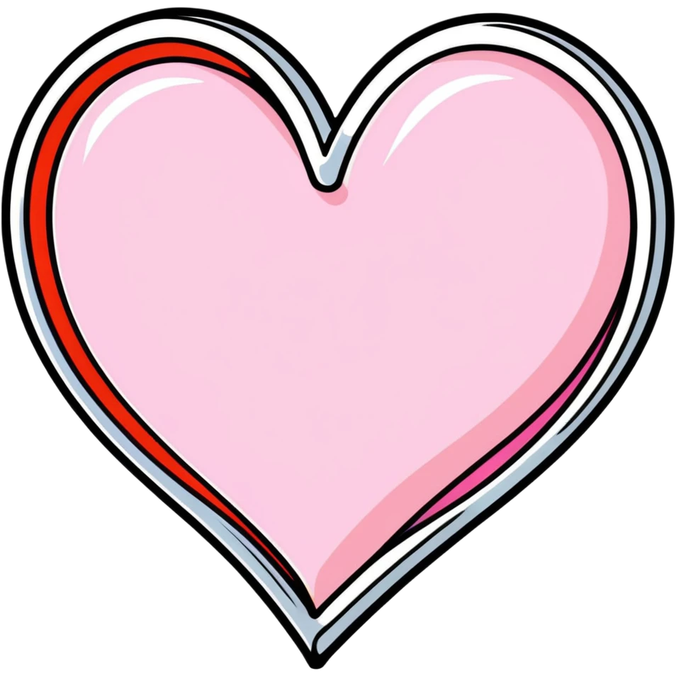 Chrome of hearts emoji