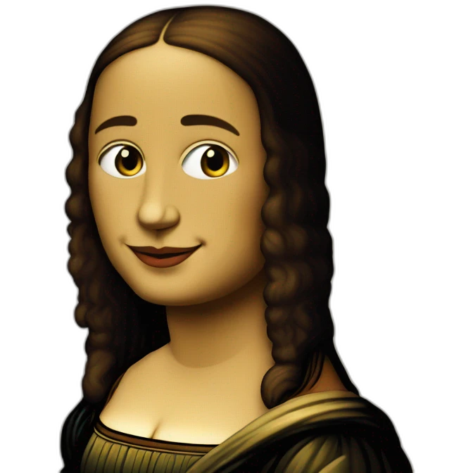 Mona Lisa emoji