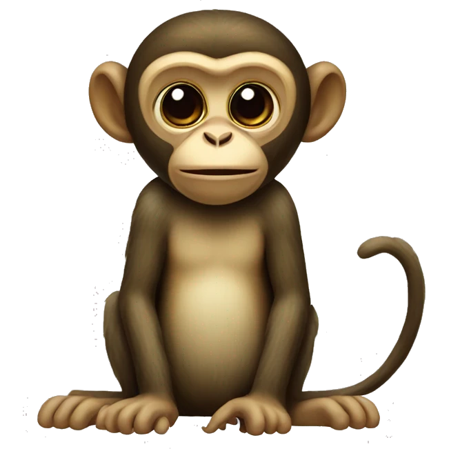 Dominican bamboo monkey emoji