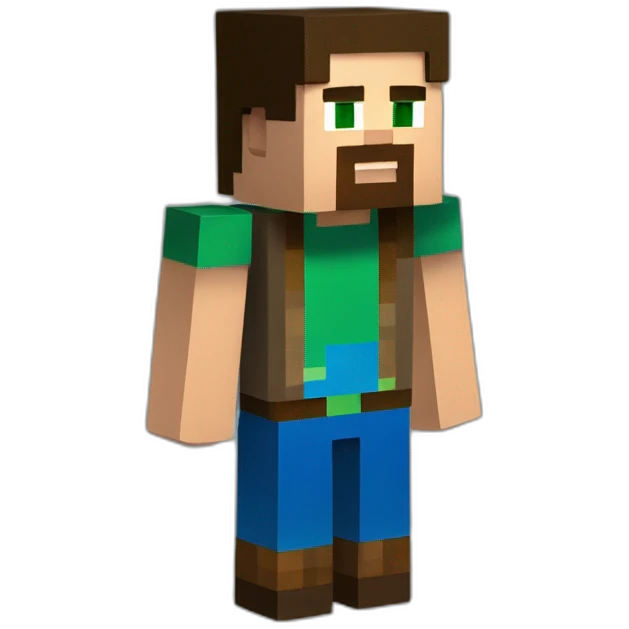Steve «  Minecraft » emoji