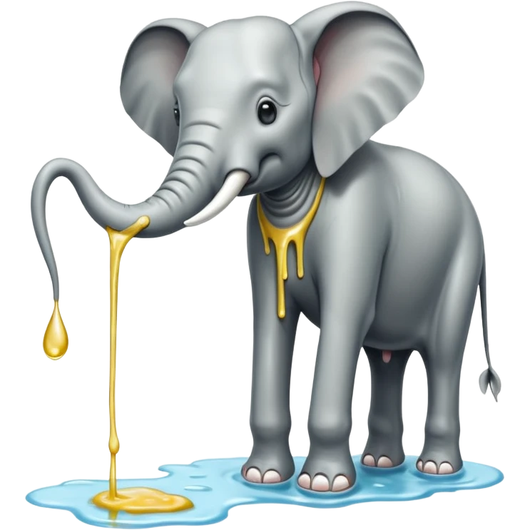 spam land surreal - surreal Salvador Dali – The Elephant long legs like praying mantisess emoji