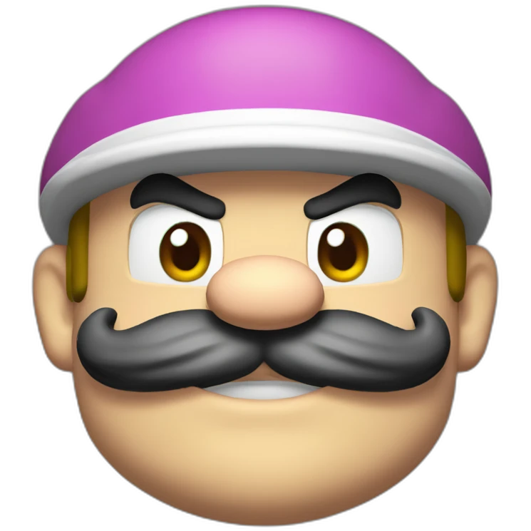 Mario beat wario emoji
