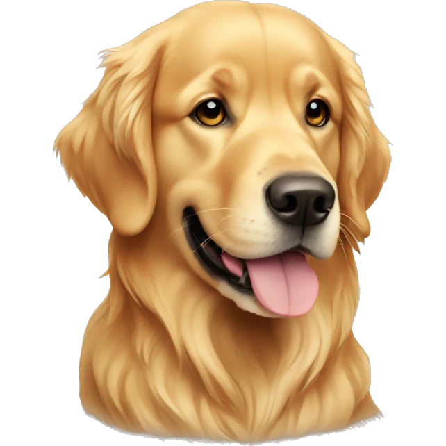 Aesthetic golden retriever emoji