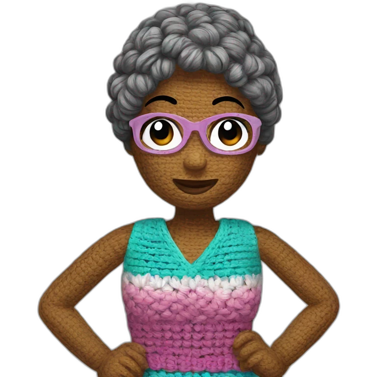 Crochet women emoji