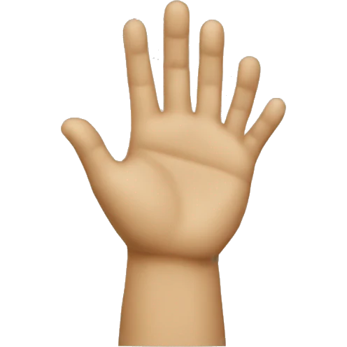scouts honour hand  emoji